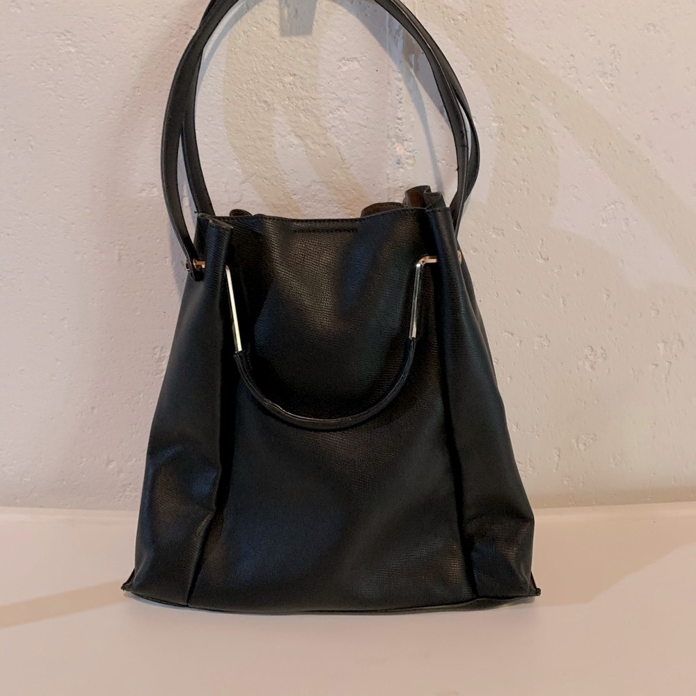 Sondra Roberts Leather Tote